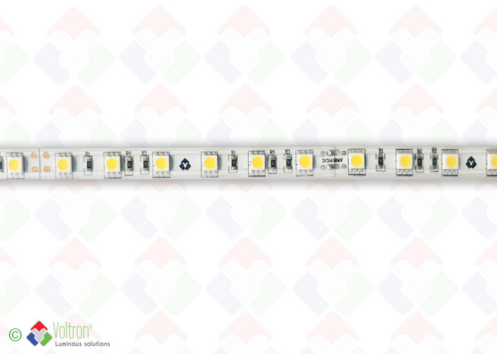 Ruban led : 60 led par mètre SMD5050 - PREMIUM VERSION/PV-5050-60-WW-54-24V by Voltron Lighting Group