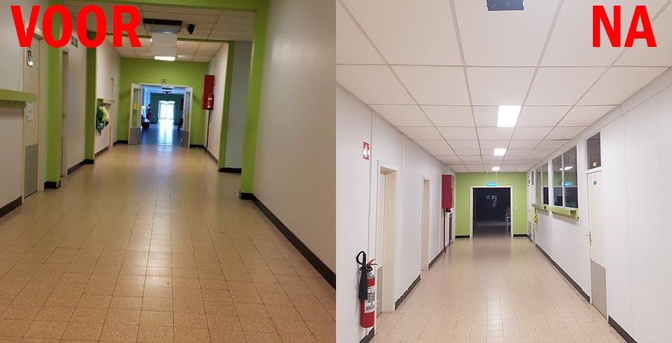 MPI Koksijde bespaart tussen 52 en 75 procent met hun nieuwe Voltron® verlichting - ©Voltron®